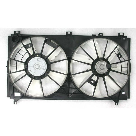 Agility Auto Parts 6025106 Dual Radiator and Condenser Fan Assembly for Lexus Specific Models