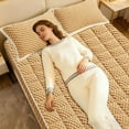 thumbnail image 3 of BotaniNest Drap de Lit Profond en Velours Drap de Lit Chaud d'Hiver Épais Housse de Lit Élastique Douce Housse de Matelas Drap de Lit Housse de Protection de Matelas 90X200CM, 3 of 6