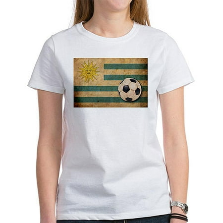 CafePress Womens Uruguay World Cup Soccer T-Shirt