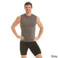 thumbnail image 3 of Insta Slim Activewear Basic Compression T-Shirt Sleeveless MA2018, 3 of 5