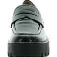 thumbnail image 3 of Franco Sarto Womens Balin Faux Leather Lug Sole Loafers, 3 of 3