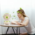 thumbnail image 4 of XGFHYJEH Desk Fan, Box Fan, Small Fan, Box Fans for Home, Desk Fans under $15.00, Small Box Fan, Portable Personal Quiet Electric Fan for Home, Plastic, 4 of 7
