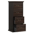 thumbnail image 4 of Canddidliike 4-Drawer File Cabinet, Vertical Wood Filing Cabinet, Cabinet for Indoor as Home, Brown, 4 of 6