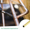 thumbnail image 5 of Uxcell 3-Pack 300mm Brass Round Tube, 1.5mm OD 0.2mm Wall Thickness H65 Brass Seamless Tubing for Construction/Machining/DIY Crafting, 5 of 7