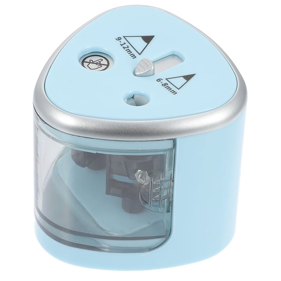 Luxshiny Heavy Duty Automatic Pencil Sharpener with Safety Lid and Removable Shavings Box