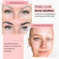 thumbnail image 4 of Tatuajes temporales de cejas Brows by Bossy - Pack impermeable de 5 (marrón), 4 of 8