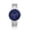 Silver - Blue, variant on Alfred Sung Men's Taylor Multifunction Silver White Dial Link Watch