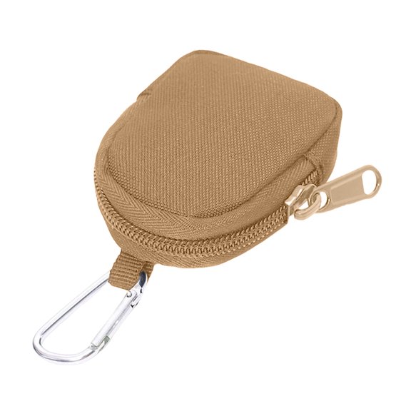 Small Pocket Zippers Case Change Purse Belt Waist Pouches with Buckle Outdoor Waist Bag Key Wallet Holder Men Coin Purses