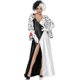 thumbnail image 5 of M-xl Halloween Dalmatians Cosplay Play Black And White Witch Uniform Stage Performance Costume Individual Shawl, 5 of 5
