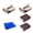 white#76, variant on Diamond Sponge Wiper With Handle, Emery Cleaning Sponge Brush, Carborundum Rust Eraser for BBQ Grill, Pots and Pans, Cast Iron, Stainless Steel, Glass, Ceramic