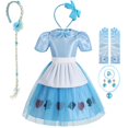 thumbnail image 1 of Vestido de princesa de fantasía para niñas, disfraz de Halloween, fiesta de cumpleaños, escenario, mascarada, 2023 Fivean unisex, 1 of 2
