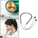 thumbnail image 2 of Auriculares Bluetooth deportivos estéreo con banda para el cuello, intraaurales Negro, 2 of 6