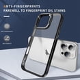 thumbnail image 4 of for iPhone 11 Pro Case Clear Shockproof Anti-Scratch Cover Protect Camera Lens iPhone 11 Pro Phone Case with Ring Stand Slim Orange Rugged Heavy Duty Protection (Black), 4 of 14