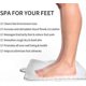 thumbnail image 2 of Foot Scrubber and Massager with Suction Cups for Exfoliation and Pain Relief Clear White, 2 of 5