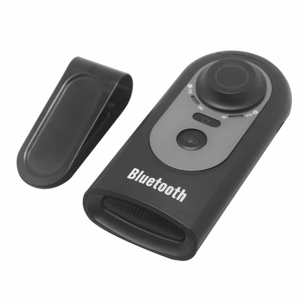 Hands Free Bluetooth for Cell Phone Car Kit, Loud Speakerphone, Siri Google Assistant Support