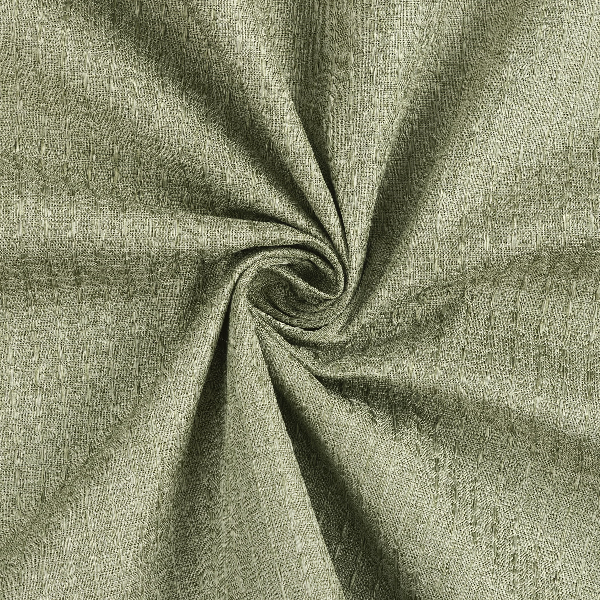 Sun Zero Vance 2-Piece Magnetic Closure 100% Blackout Back Tab Curtain Panel Pair, 37"x84", Sage Green