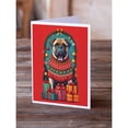 thumbnail image 2 of Mastiff Holiday Christmas Greeting Cards Pack of 8 7 in x 5 in, 2 of 3