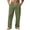 Z001_Army Green, variant on Men's Pajama Pants Camo Print Sleep Lounge Pants Pj Bottoms with Pockets and Button Fly