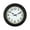 Black - 12in, variant on Wall clock Plastic Silent Suitable for decoration 10in Rose Gold