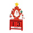 thumbnail image 1 of Wooden Christmas Calendar Christmas Decorations Desk Calendars Digital Calendar Desktop Calendar Decorations For Shelves Decor For Table Christmas Party Accessory Xmas Decor, 1 of 8