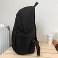 thumbnail image 5 of School Backpack Large Capacity Casual Korean Style Solid Color for Men Women Students Fashionable Couple Daypack for College Travel, 5 of 7