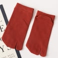 thumbnail image 1 of Chaussettes Rouges 1 Pcs Chaussettes Design à Orteils Séparés Sépare Orteils Oignon et un Coussinet Oignon Orteil Friction et Hallux Valgus, 1 of 5