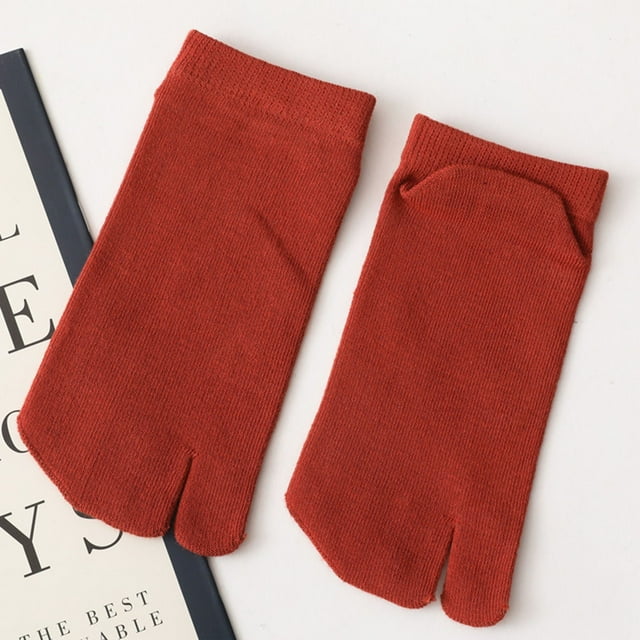 Chaussettes Rouges 1 Pcs Chaussettes Design à Orteils Séparés Sépare Orteils Oignon et un Coussinet Oignon Orteil Friction et Hallux Valgus
