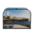 thumbnail image 2 of Balery Lighthouse Pattern Oven Cover Kitchen Bread Machine Protector, 4 Slice Toaster Cover for Home, Anti Dust Fingerprint Coaster Cover, 2 of 7