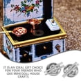 thumbnail image 3 of WESIEVYA 4 Sets Small Kitchen Playset Miniature Tableware Set Compact Shape For Mini Furniture Lovers, 3 of 6