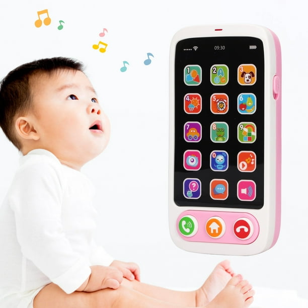 Téléphone Portable Pour Bébé, Interface Colorée, Taille Compacte