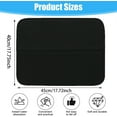 thumbnail image 2 of Bexikou 2 Pack Microfiber Dish Drying Mat, Black Absorbent Kitchen Counter Drainer Mat, Large 15.75 x 17.72 Inch Water Absorbent Sink Pad, 2 of 6