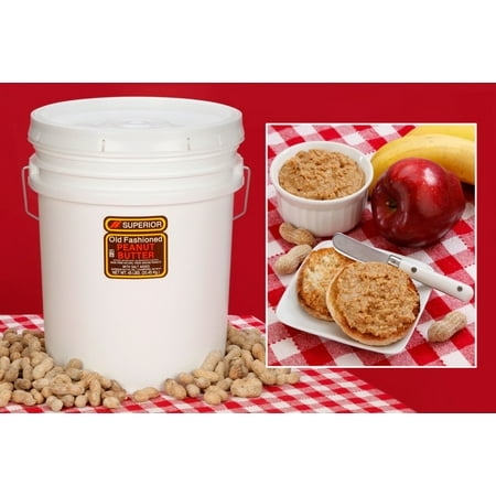 Crunchy All Natural Peanut Butter (45 Pound Pail) (Best Way To Lose 45 Pounds)