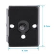 thumbnail image 4 of 1/1 camera hole with quick release QR mounting plate for Manfrotto 200PL-14, 4 of 4