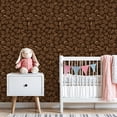 thumbnail image 3 of Coffee Shop Peel and Stick Wallpaper Coffee Bean Dark vintage Wall Mural 23.6in x 9.8ft Self Adhesive Removable Wall Paper Renter Friendly Wallpaper for Bakery Coffee Lover, 3 of 8