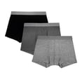 thumbnail image 2 of Bóxer Zaga para Hombre, Corto Multicolor Premium 3 Piezas Talla M de 32 a 34, 2 of 3