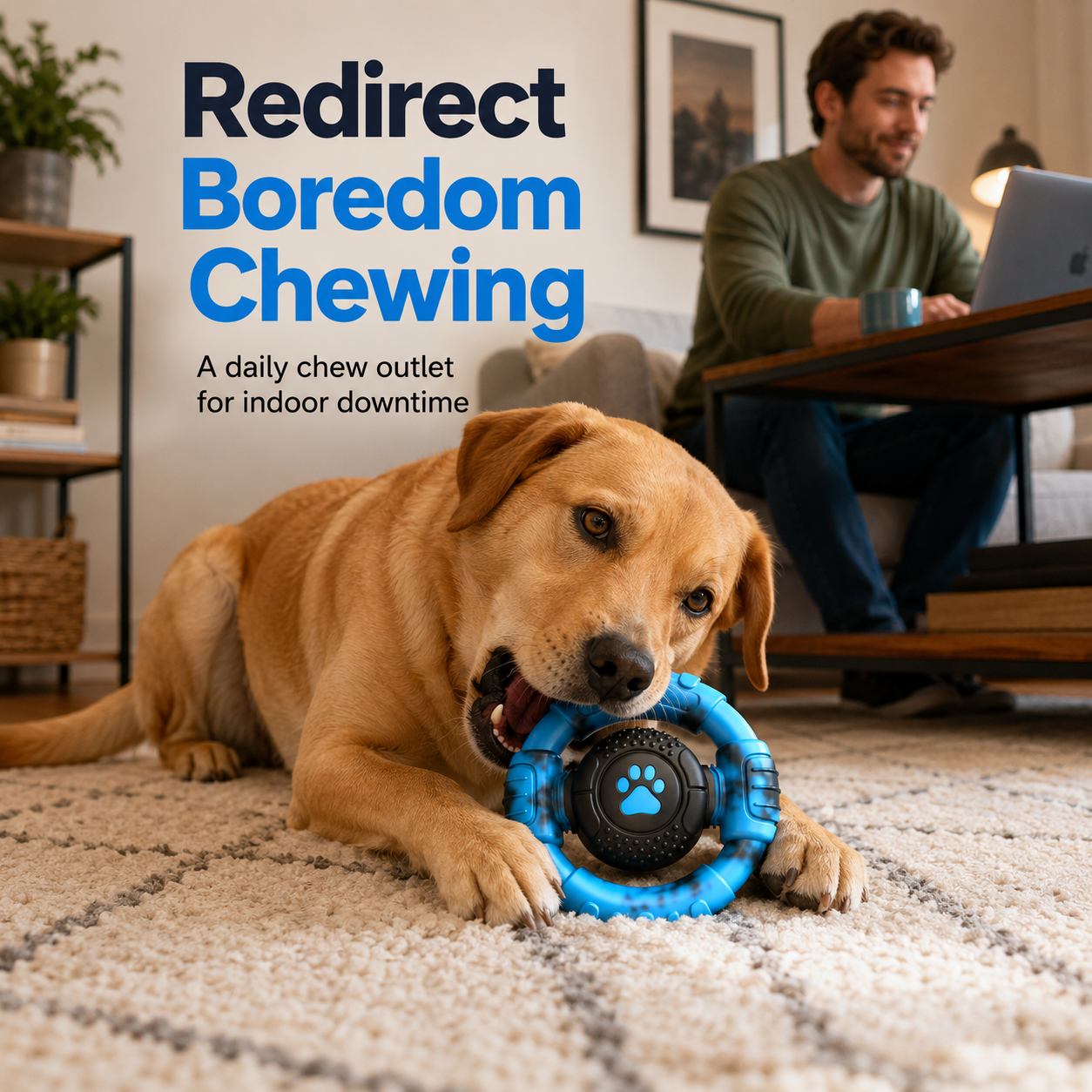 QDAN Durable Dog Chew Toy for Aggressive Chewers photo 5