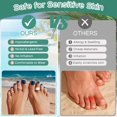 thumbnail image 5 of Toe Rings for Women 925 Sterling Silver Toe Ring Hypoallergenic Adjustable Open Rings for Women Summer Jewelry (With Gift Box), 5 of 5