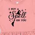 thumbnail image 4 of Inktastic I Put a Spell on You Halloween Magic Girls Toddler Dress, 4 of 5