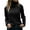 Black, variant on Lisbinx Preppy Sweater Fashion Sweater V-Neck Long Sleeve Stretchy Sweaters for Women Loose Fit Knitting Cotton Simple Solid for Vacation Pink L Clearance