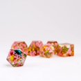 thumbnail image 3 of FanRoll by Metallic Dice Games Sharp Edge Resin DND Dice Set: Crisantemo con dados de juego de rol rosa para mazmorras y dragones, 3 of 3
