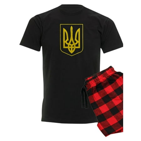 

CafePress - Ukraine Coat Of Arms Pajamas - Men s Dark Pajamas