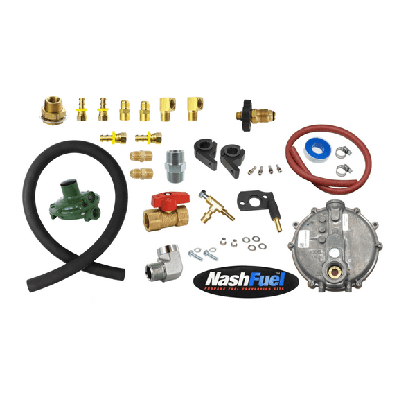 Tri-Fuel Propane Natural Gas Conversion Fits Predator 9500 Ball Valve Bulkhead