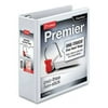 Cardinal Easy-Open ClearVue Locking Slant-D Binder, 3" Cap, 11 x 8 1/2, White