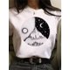 thumbnail image 1 of Maycaur, nueva y divertida camiseta con estampado de luna, camisas blancas y negras para mujer, camiseta de manga corta con cuello redondo a la moda, camisetas de verano, camiseta informal Tan Jianjun unisex, 1 of 2