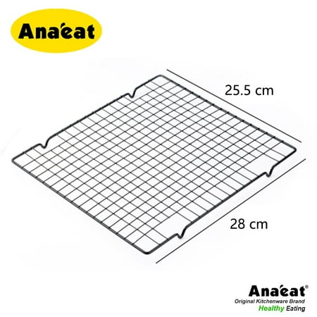 

1PC Carbon steel non-stick cooling rack cooling grid baking tray biscuit/biscuits/pie/bread/ca grill