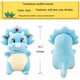 thumbnail image 3 of Muñeco de peluche HUOGUO Triceratops de 40 cm para niños, 3 of 4