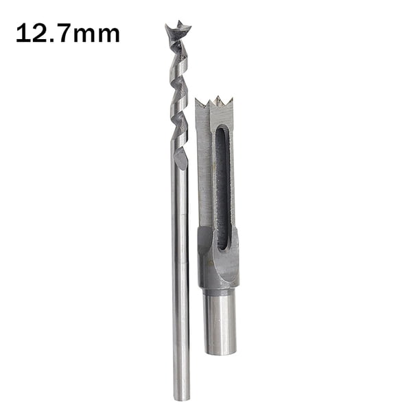 Kenally Taladro de agujero cuadrado HSS de 15mm, herramientas de taladro de carpintería, taladro cuadrado de acero de alta velocidad, taladro de Herramientas eléctricas 12.7 mm Kenally TO000194-06