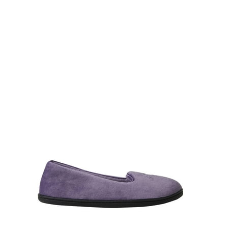 

Dearfoams Women s Rebecca Velour Closed Back Slippers