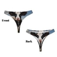 thumbnail image 3 of Fotbe Cute Prairie Cow Tanga Sin Costuras para Mujer con Estampado – Panties Invisibles, Transpirables y Cómodos para Uso Diario-Large, 3 of 6