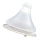 thumbnail image 1 of Chupete de Sílice Grado Alimenticio Suave sin BPA para Botella de Alimentación de Bebés L Hugo Pezón de chupete de silicona, 1 of 10